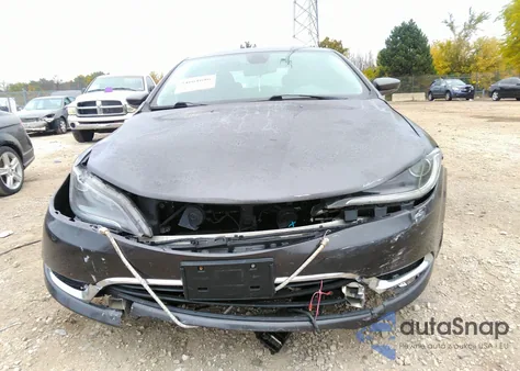 2015 Chrysler 200 Limited из США, поврежденный, VIN 1C3CCCAB8FN608161